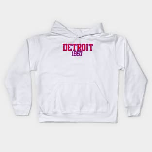 Detroit 1957 Kids Hoodie